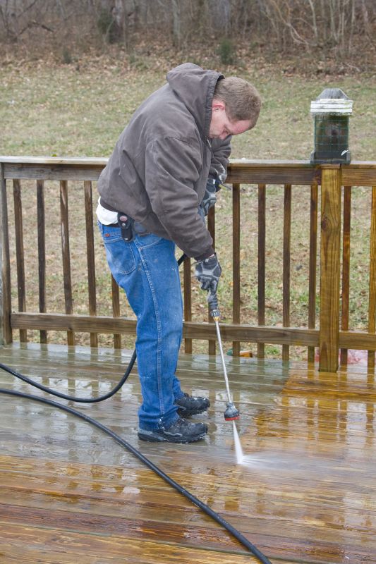 Deck Awning Cleaning