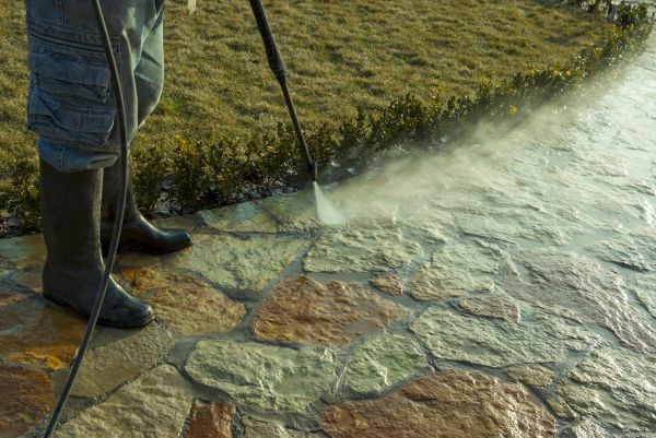 Cost of Stone Power Washing in Issaquah