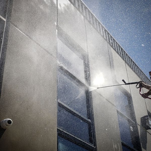Cost of Exterior Building Washing in Issaquah